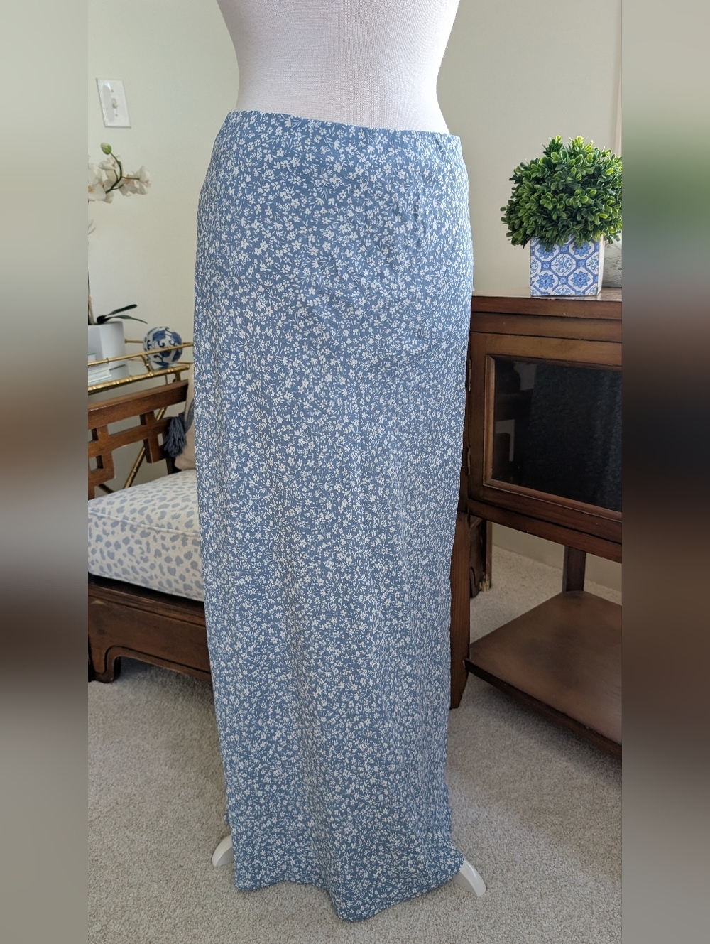 Altar'd State Floral Maxi Skirt